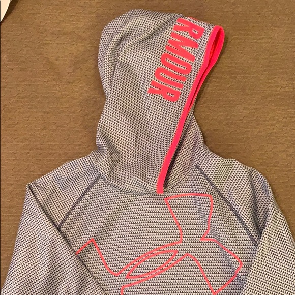 Girls Under Armour Cold Gear Long Sleeve Pullover - Picture 2 of 6